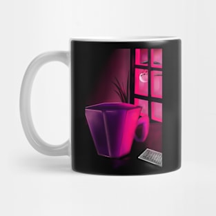 neon evening Mug